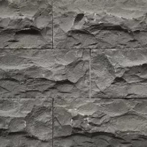 The surface of bluestone mushroom wall cladding.